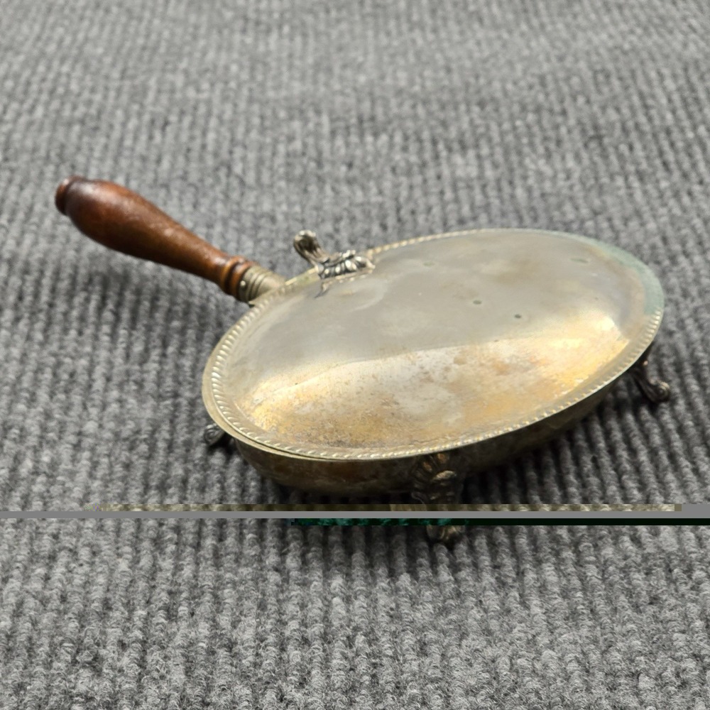 B. Rogers Silver Co Silent Butler Unisex OS Silver Antique 1883 Crumb Catcher